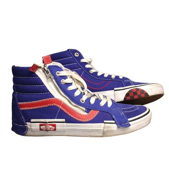 VANS Sneakers Shoes Sk8-hi Reissue CAP Surf the Web Men's 8.5 Women's 10 - Picture 1 of 15